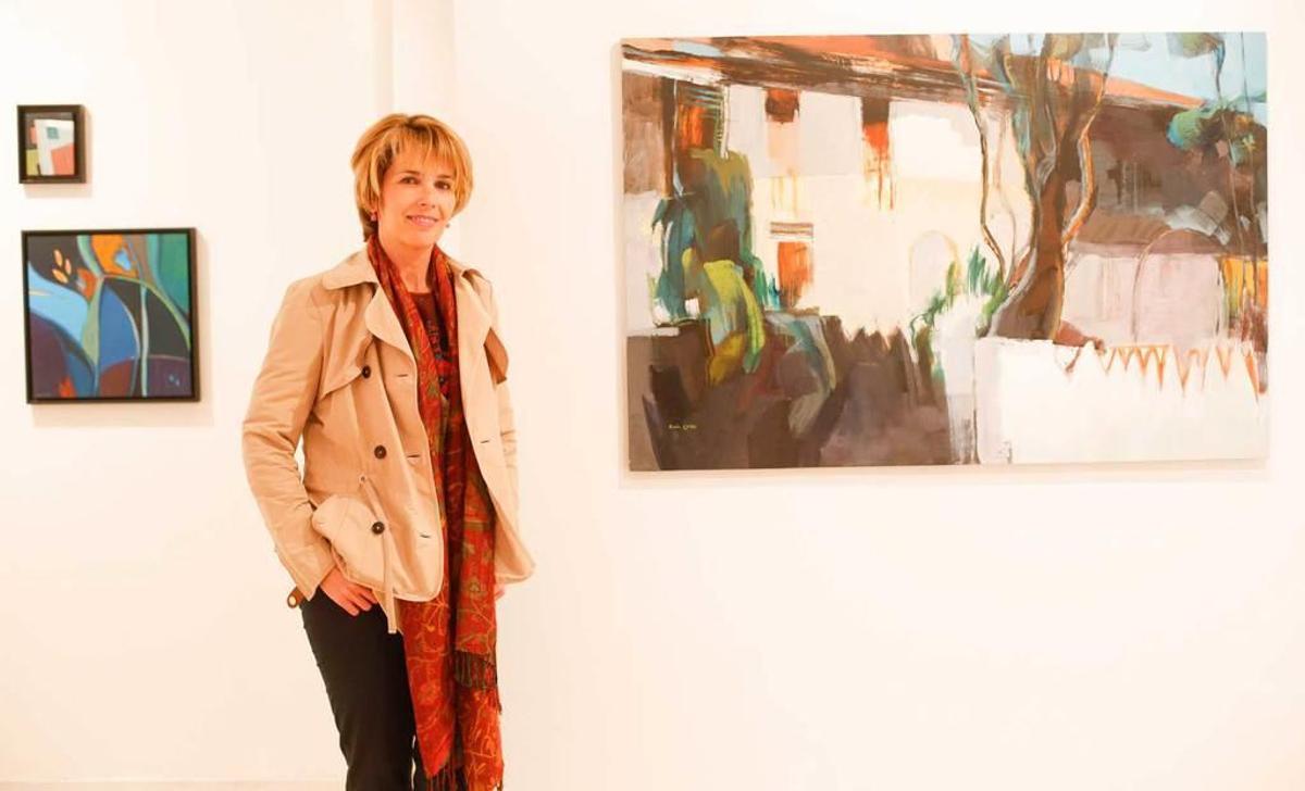 María Rubio Cerro expone pinturas y collages en la galería Octógono