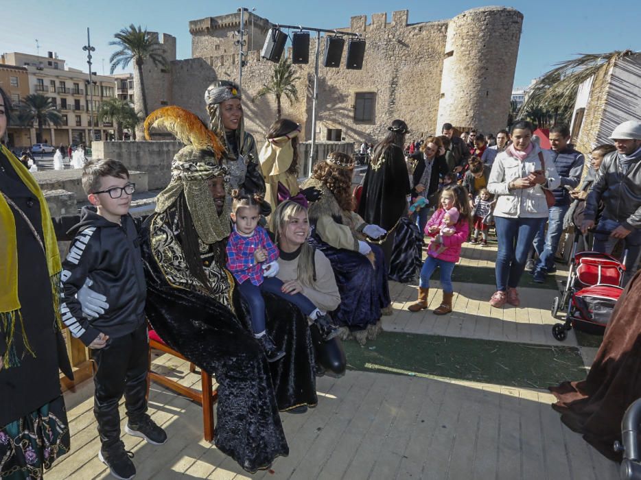 Los Reyes Magos en el Belén Viviente de Elche