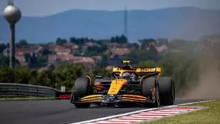 Norris manda en Hungría; Sainz es tercero y las mejoras no ayudan a Alonso