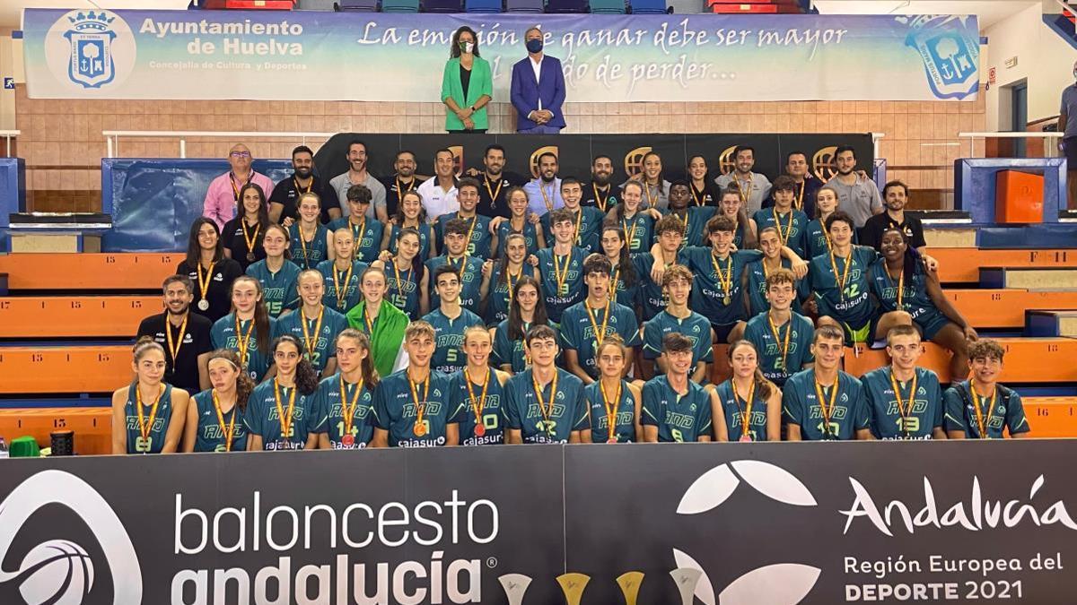 Cuatro equipos andaluces consiguen medallas en el Campeonato de España de Selecciones Autonómicas infantil y cadete