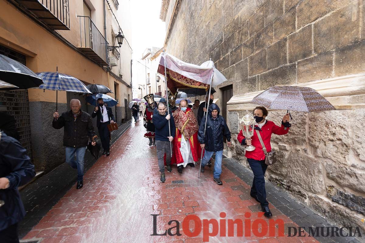 Cruz de impedidos en las Fiestas de Caravaca