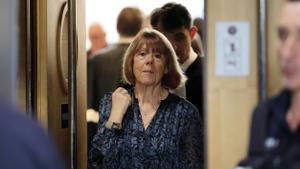 Gisele Pelicot leaves the criminal court in Avignon