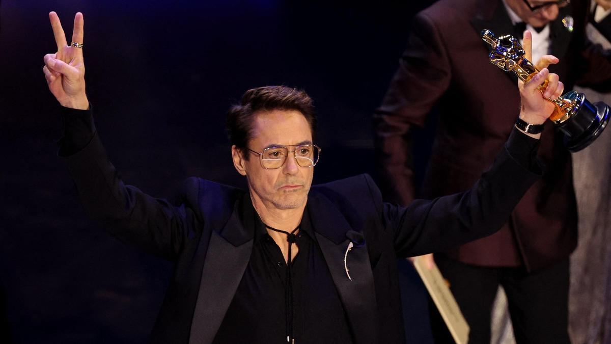 Robert Downey Jr. gana el Oscar al Mejor Actor de Reparto por 'Oppenheimer'