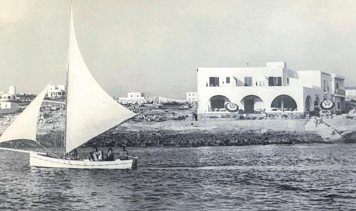 La Pensión Catalina en los años 50 y 60.
