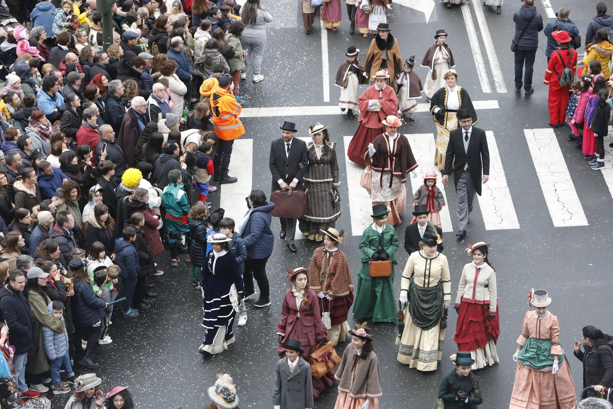 Desfile do Entroido 2023 en Compostela