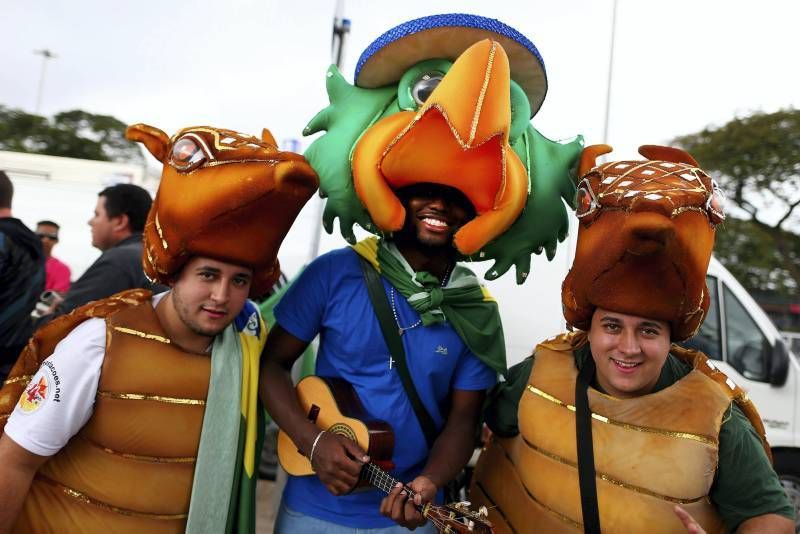 Las imágenes del Mundial de Brasil