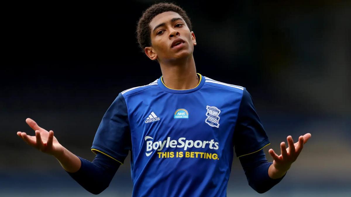 Jude Bellingham, durante su etapa en el Birmingham