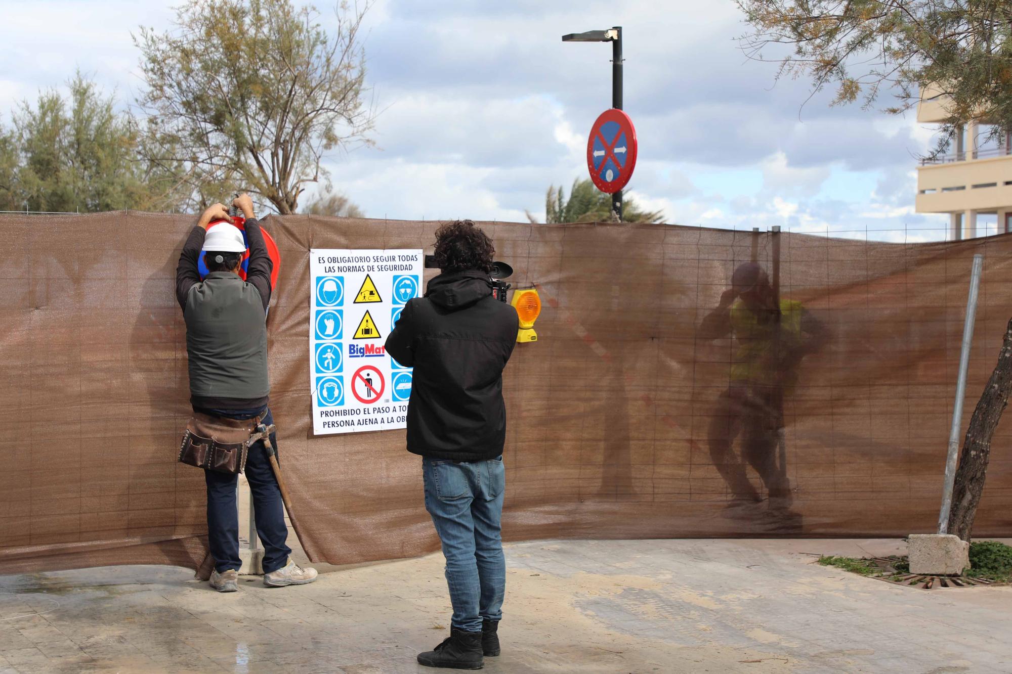 Paralizada la obra de un hotel de lujo en Formentera por incumplir las medidas de seguridad