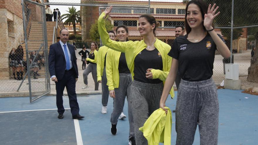 Alejandra Quereda, en primer término.