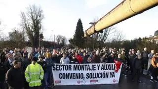 Fin a la huelga de la industria auxiliar en Asturias: patronal y sindicatos alcanzan un preacuerdo que incluye subidas salariales y reducción de jornada