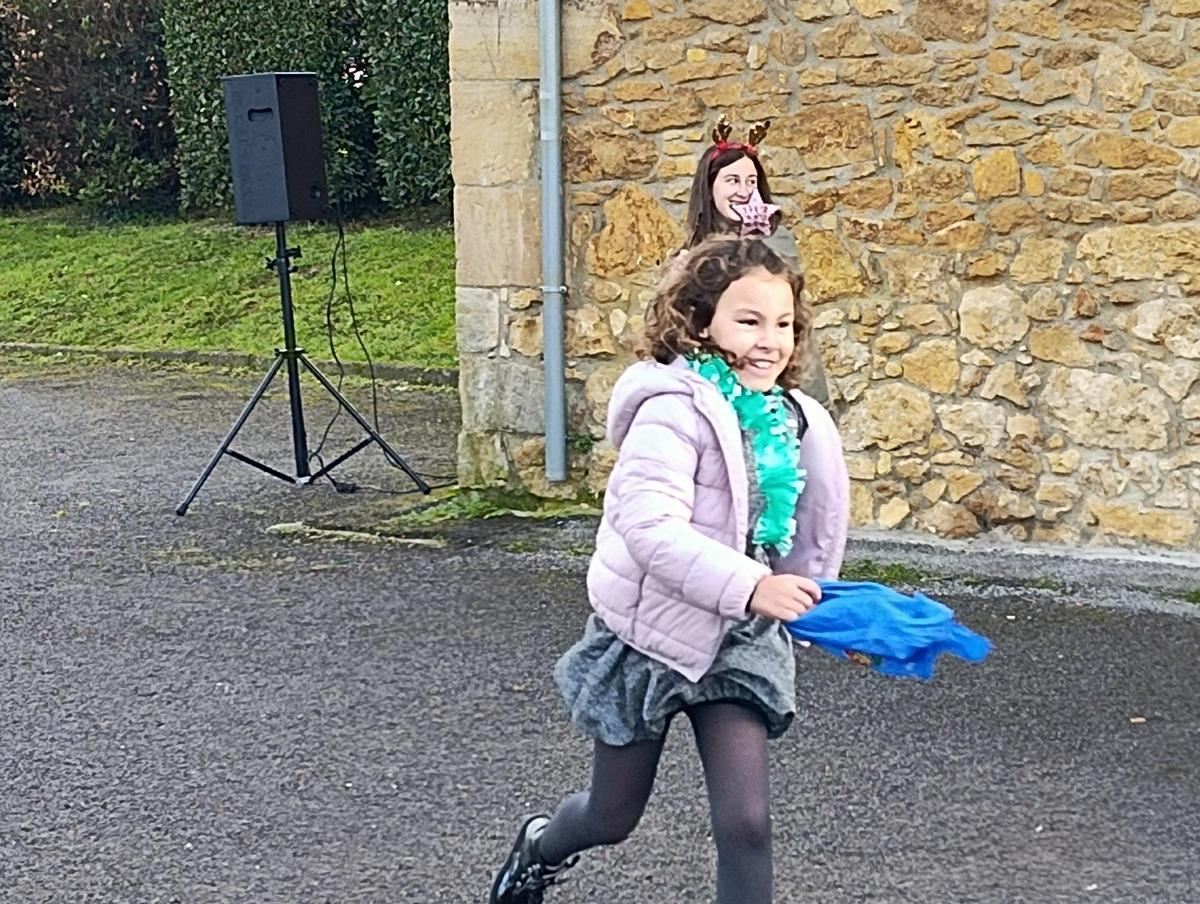 Así se vivieron las campanadas infantiles en Valdesoto