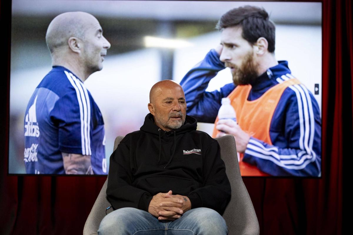 Jorge Sampaoli en los estudios de SPORT