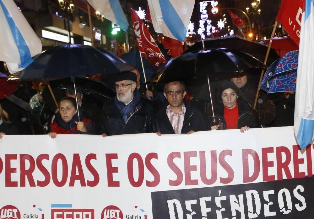 Manifestación en Vigo