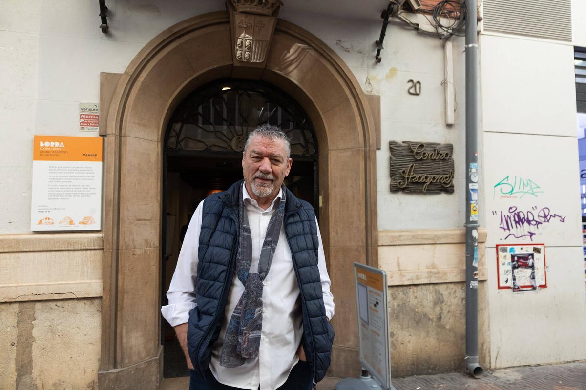 Ricardo Soriano, presidente del Centro Aragonés de València