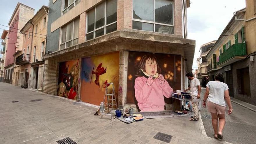 Exterior del edificio vendido en Manacor.