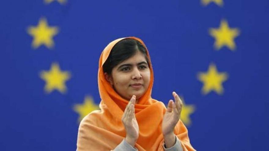 Malala recibe el Premio Sajarov