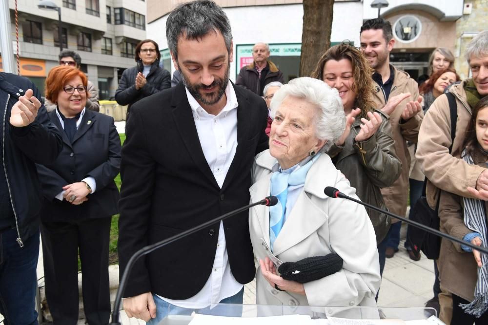 Ocho de marzo y Elvira Bao, en el callejero