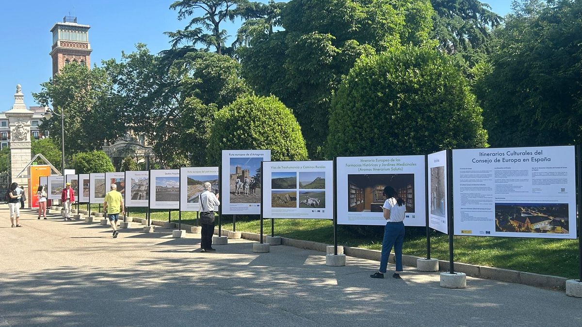 Exposición en El Retiro en la que está presente Alcoy con su modernismo