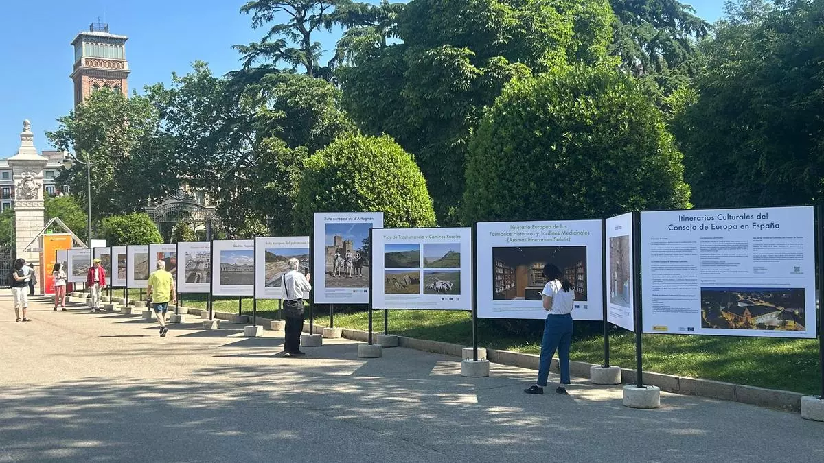 Así promociona Alcoy su modernismo en El Retiro de Madrid
