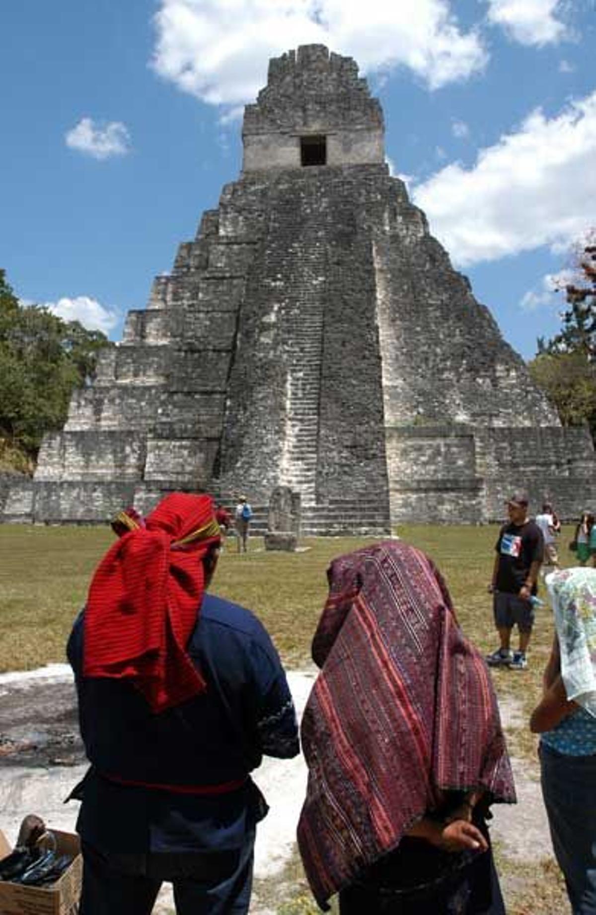 Tikal es Patrimonio Cultural y Natural de la Humanidad.