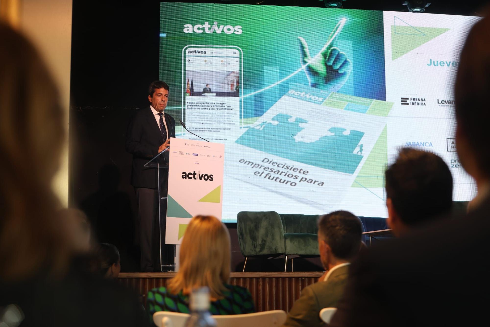 La presentación del suplemento económico 'activos' de Prensa Ibérica en València, en imágenes