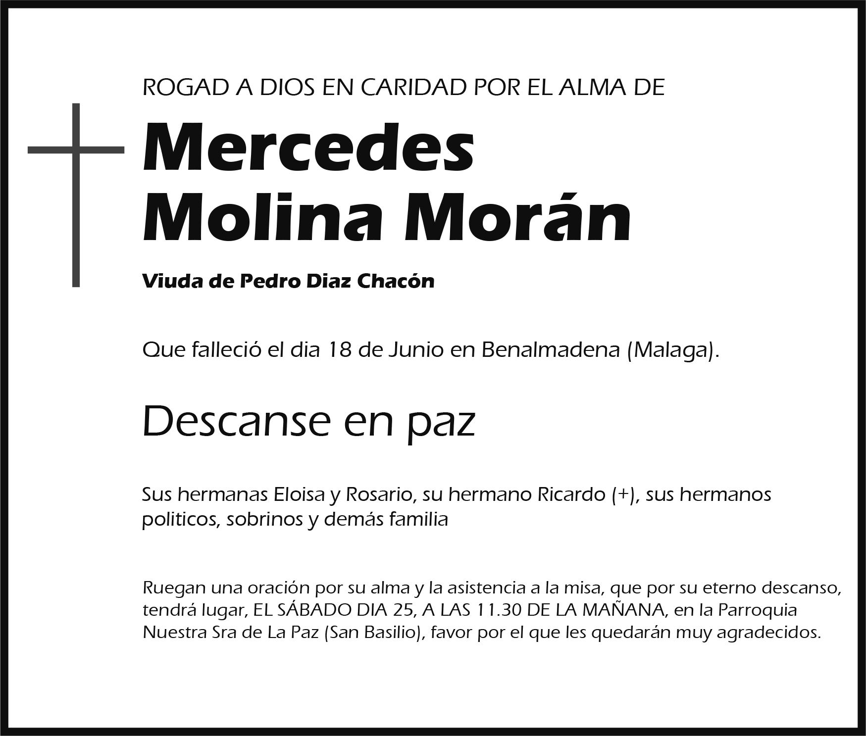 Mercedes Molina Morán