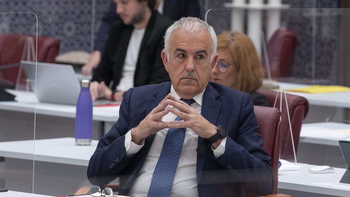 Alfonso Martínez Baños, diputado del Grupo Parlamentario Socialista en la Asamblea.