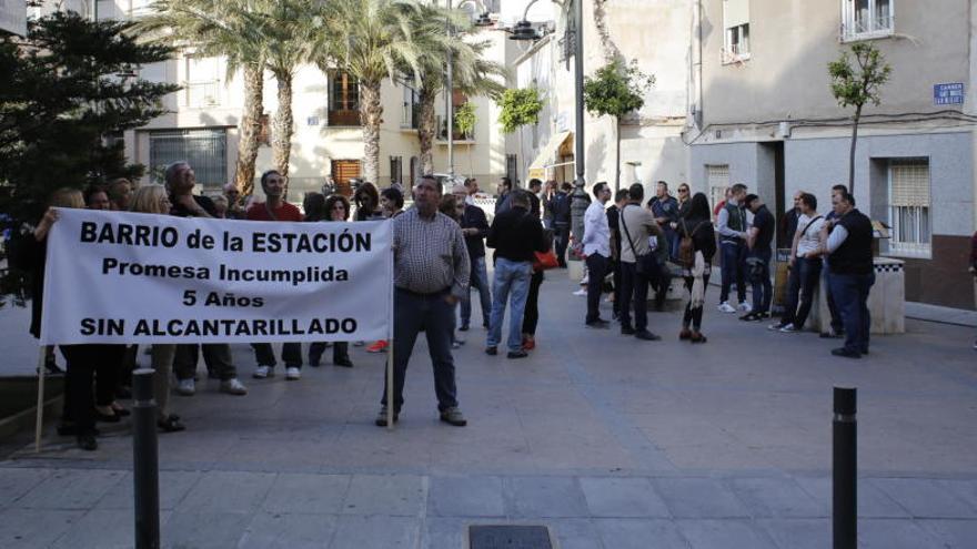 Vecinos de La Estación piden soluciones ya