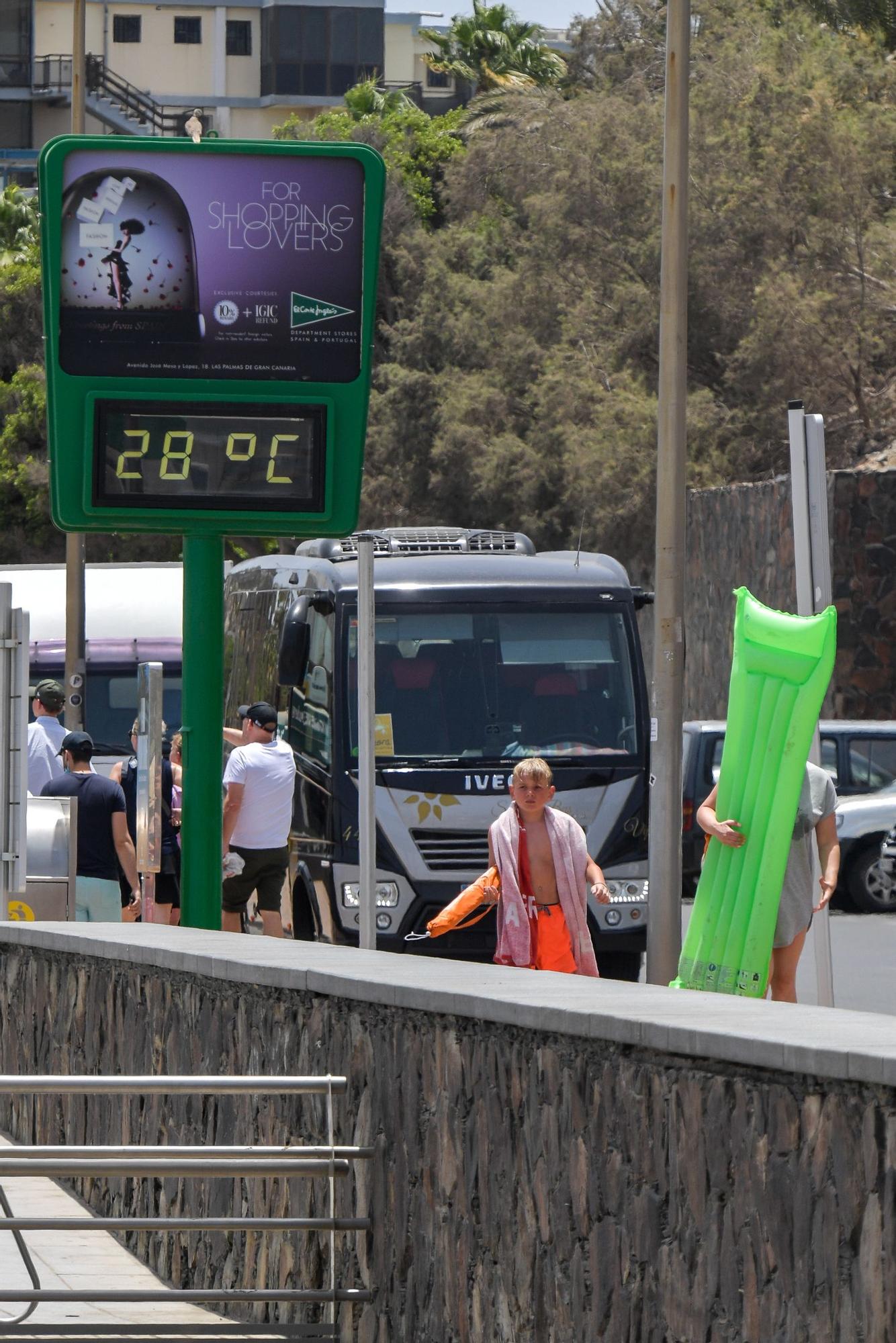 Ola de calor en Gran Canaria (16/07/2021)