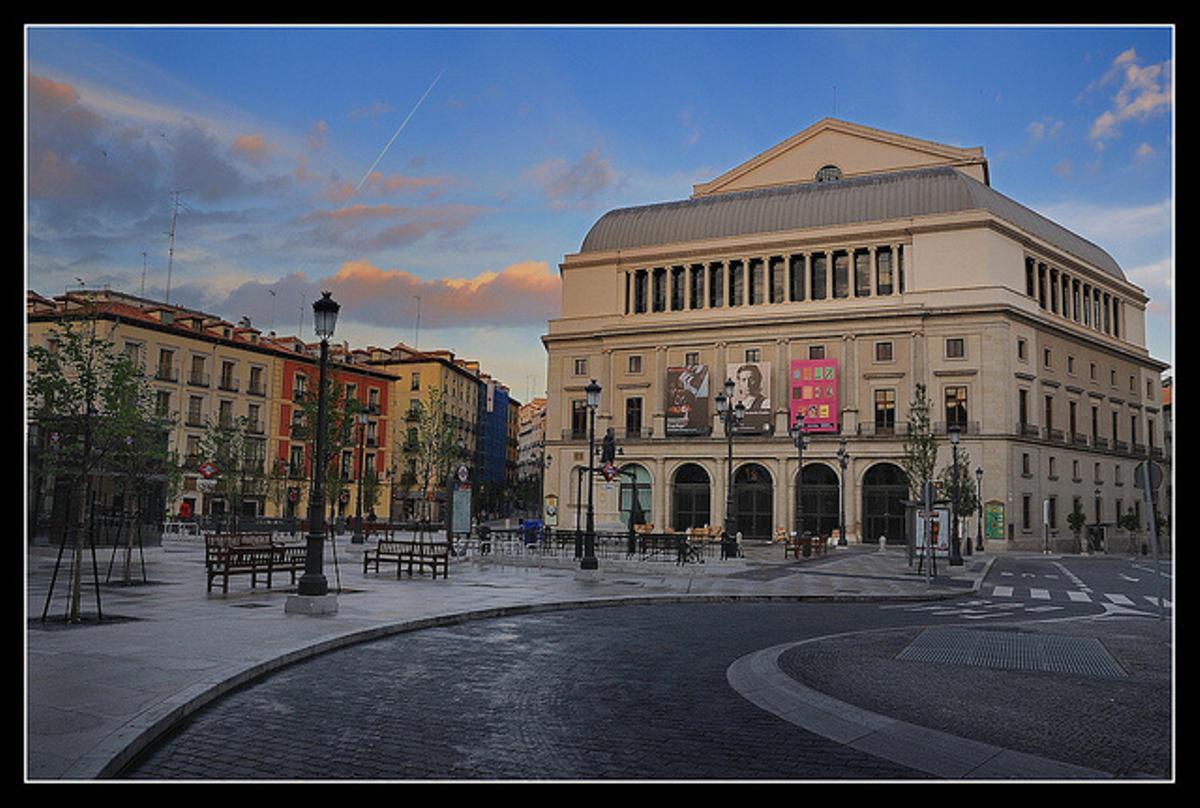 El barrio de Ópera en Madrid.