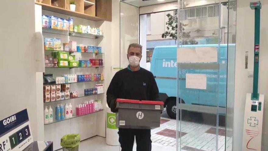 Hefame repartirá las mascarillas del Gobierno de Murcia a todas las farmacias de la Comunidad