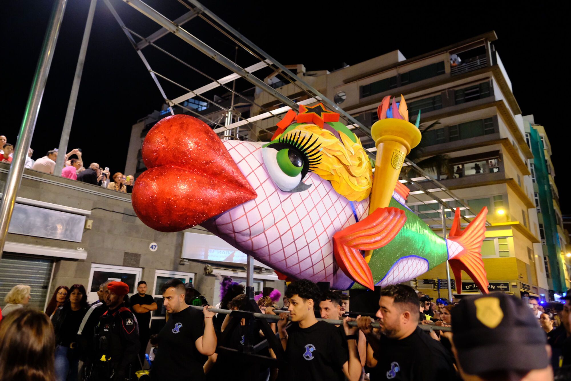Entierro de la Sardina del Carnaval olímpico de Las Palmas GC