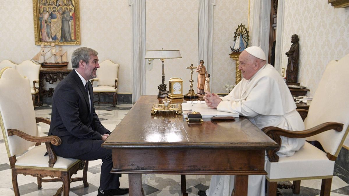Encuentros de Canarias con el Papa
