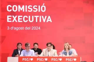 Salvador Illa reúne a la comisión ejecutiva del PSC