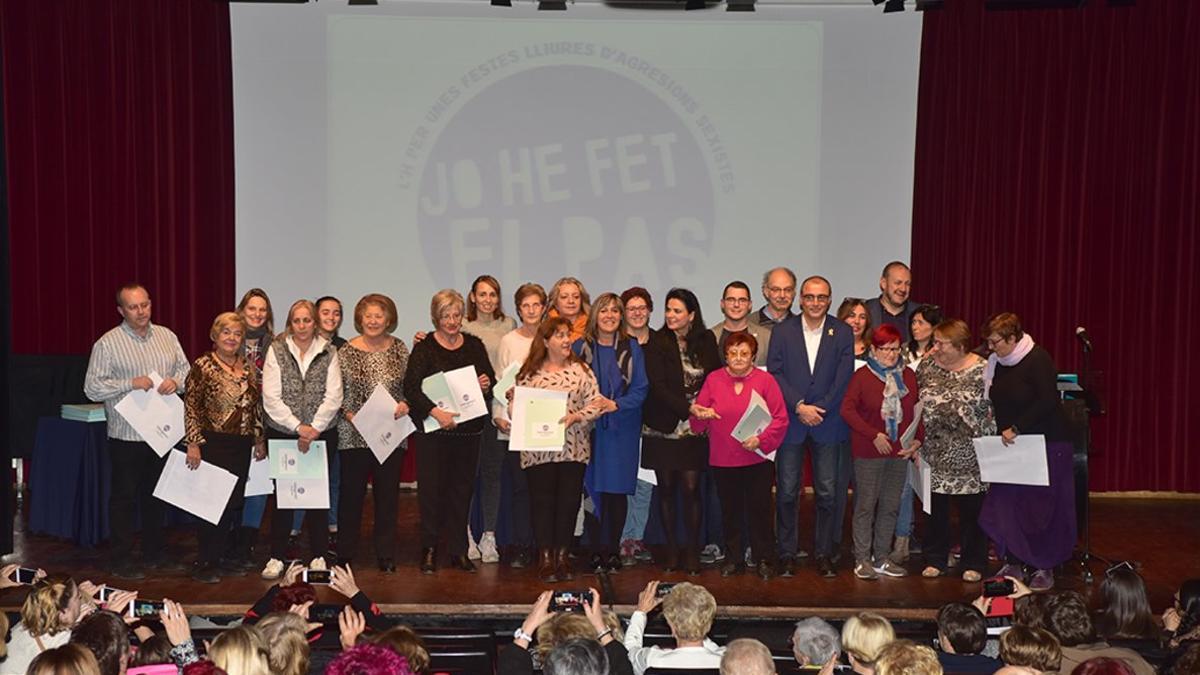 Acto de presentación del nuevo Protocolo contra agresiones sexistas en fiestas de L'Hospitalet