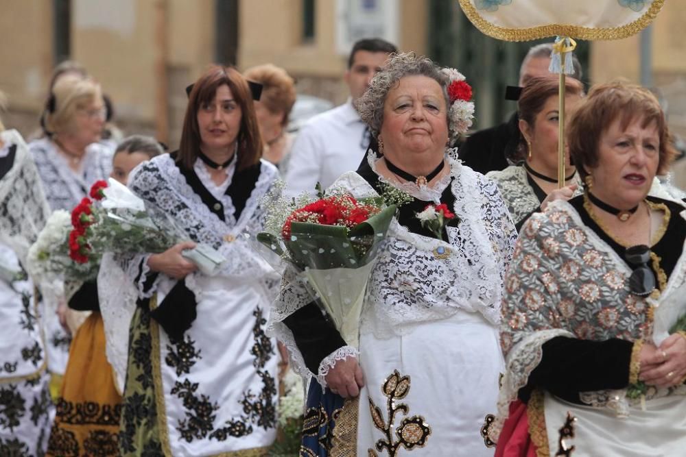 Ofrenda floral a la Virgen de la Caridad de Cartagena