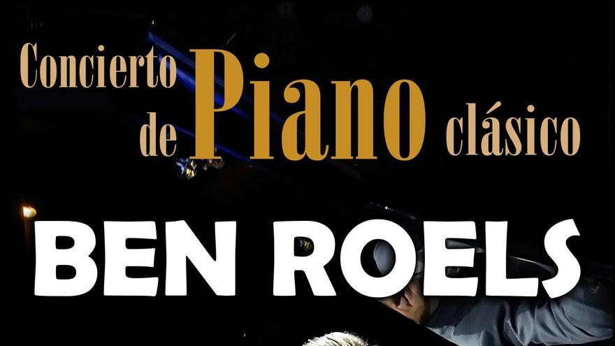 El pianista Ben Roels interpretará piezas de Beethoven y Chopin en el Auditorio Felipe VI de Estepona
