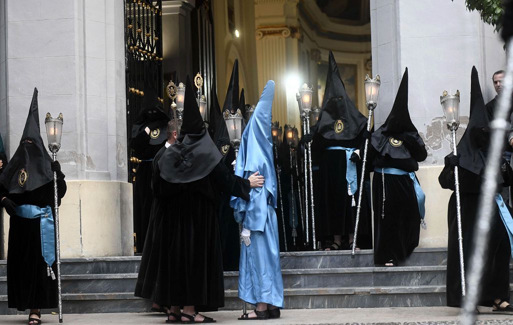 Las mejores imágenes de la procesión de Servitas el Viernes Santo en Murcia