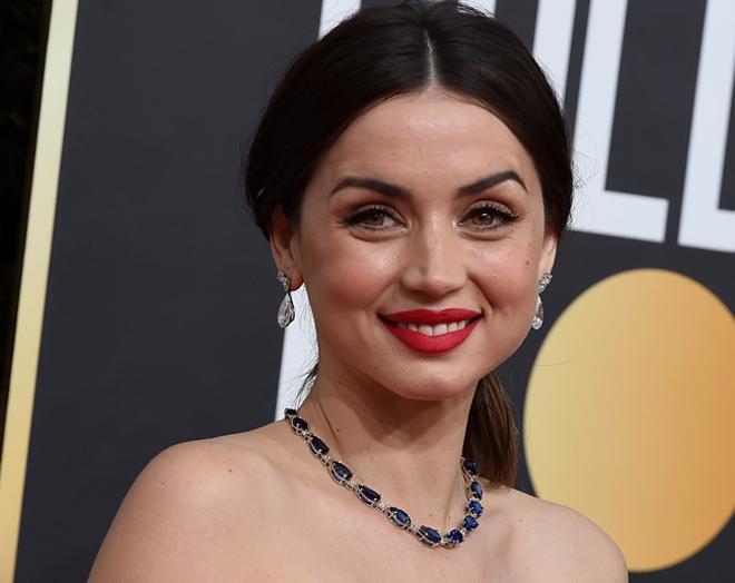 La barra de labio roja de Ana de Armas