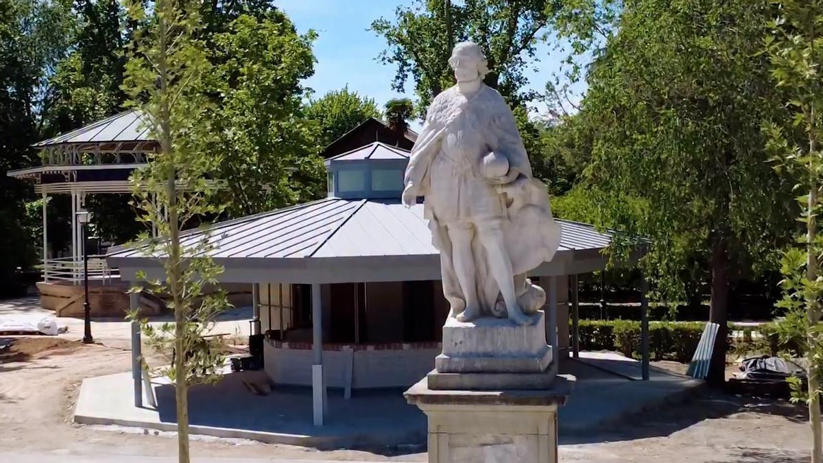 Obras del parque de la Vega de Toledo