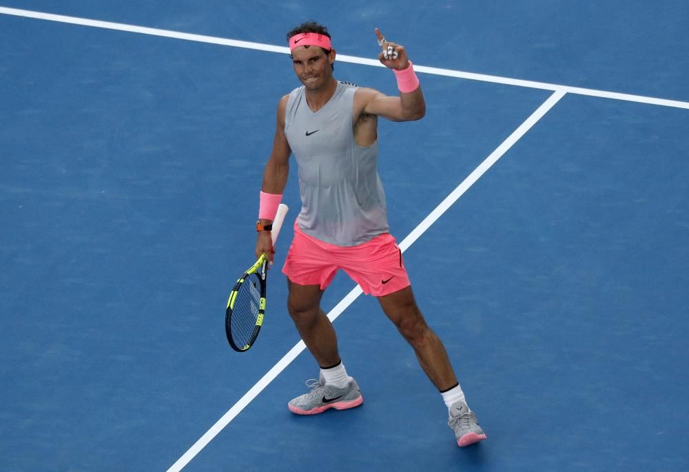 Nadal se clasifica para cuartos ante Schwartzman en Australia