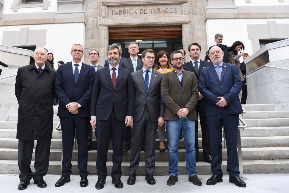 El proyecto de remodelación de la antigua Fábrica de Tabacos se ha retrasado tres años. El Ayuntamiento cedió el edificio a la Xunta en 2010 a cambio de que ejecutase las obras.