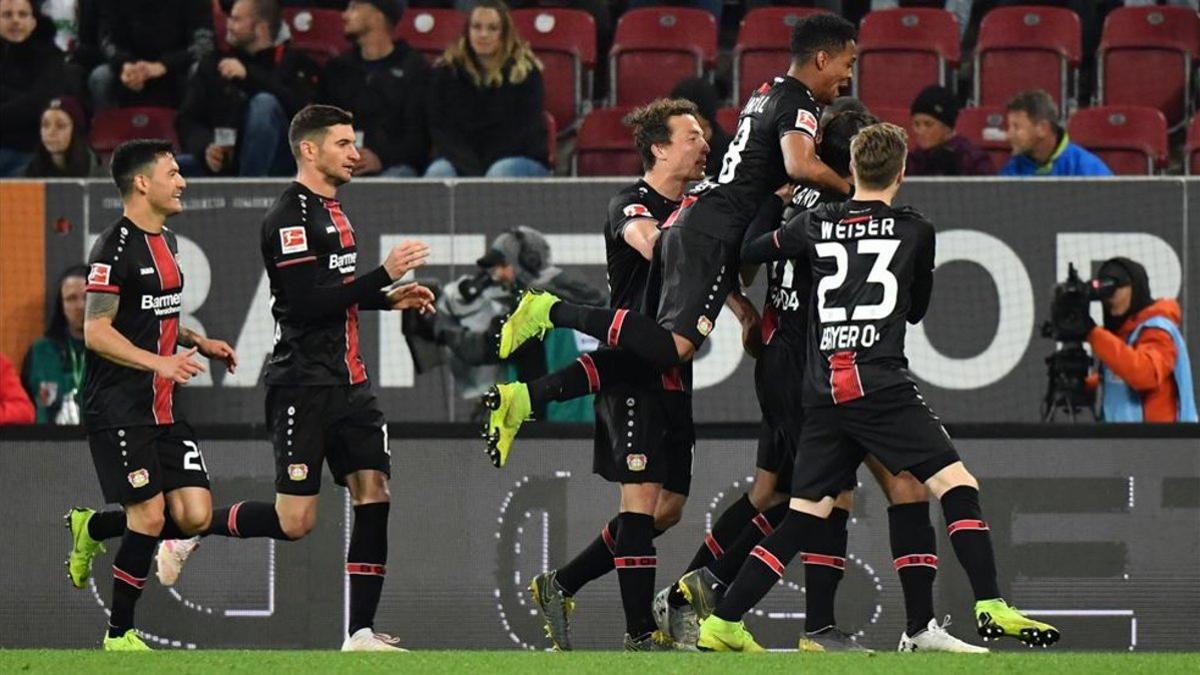 El Leverkusen no falló en Augsburgo