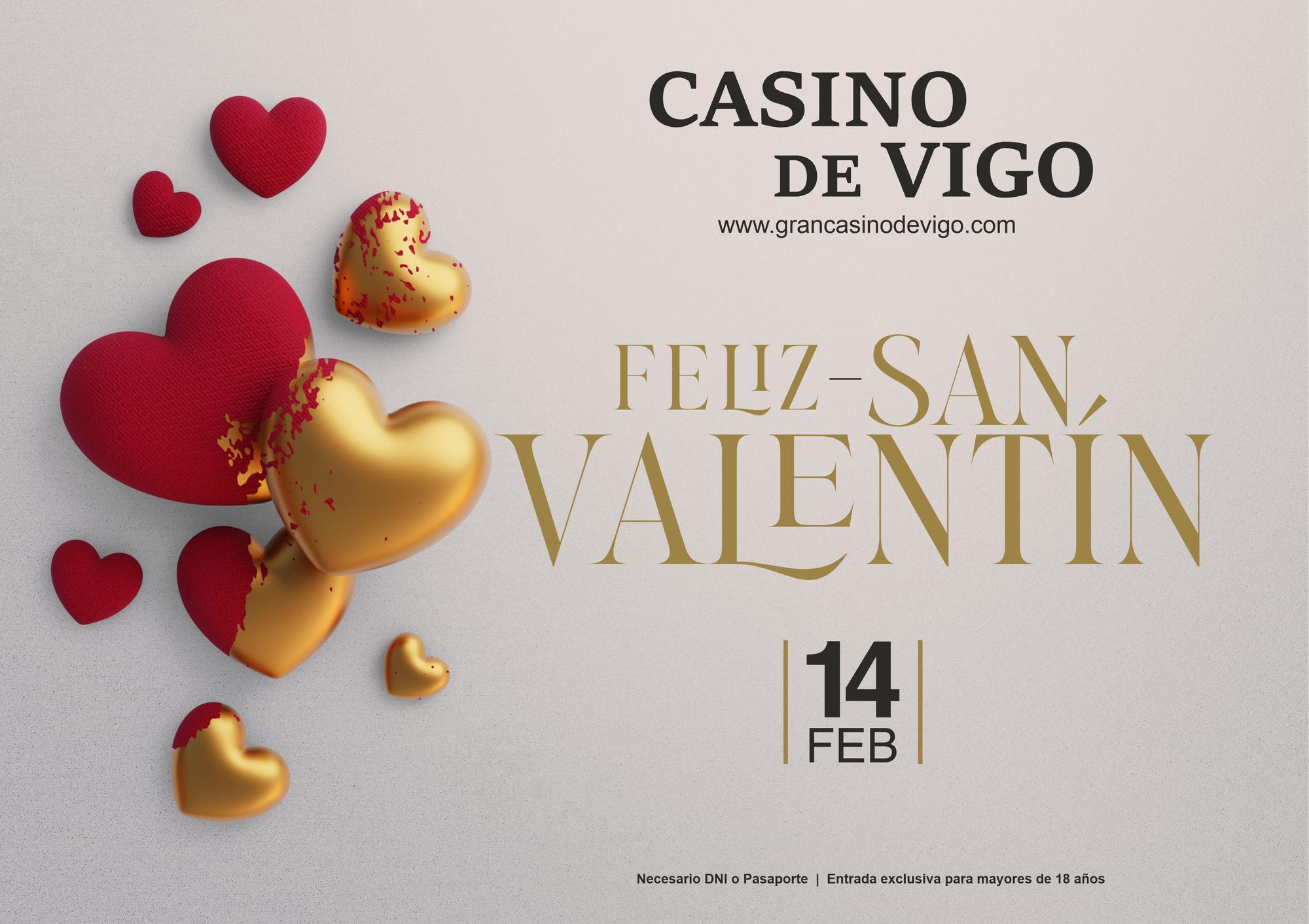 El Casino de Vigo presenta una propuesta irresistible para el Día de los Enamorados con un menú diseñado con mucho amor para San Valentín