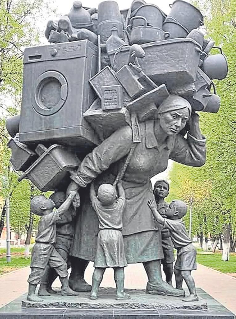 La escultura falsa de Plensa, compartida en redes sociales