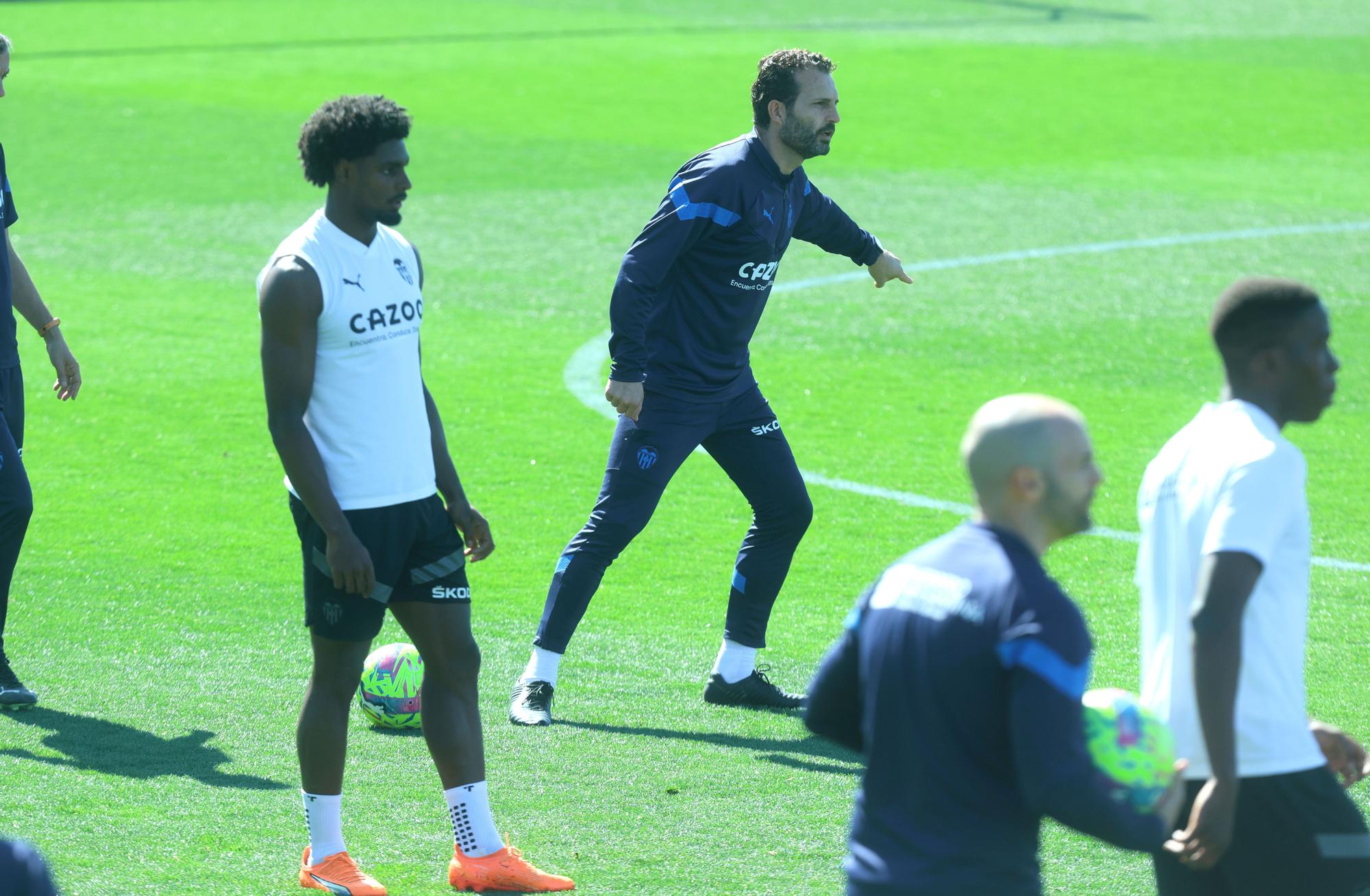 Así ha sido el entrenamiento del Valencia CF