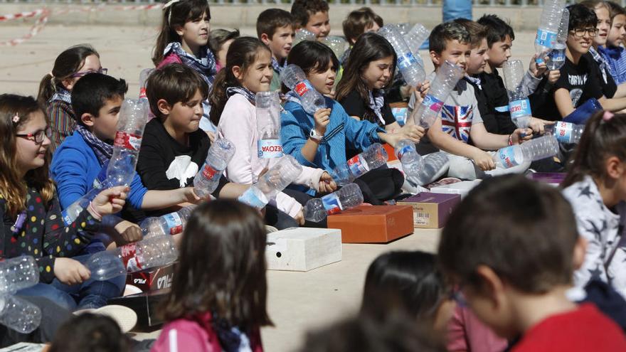 Celebración de las fallas en el colegio María Yocasta del Port de Sagunt