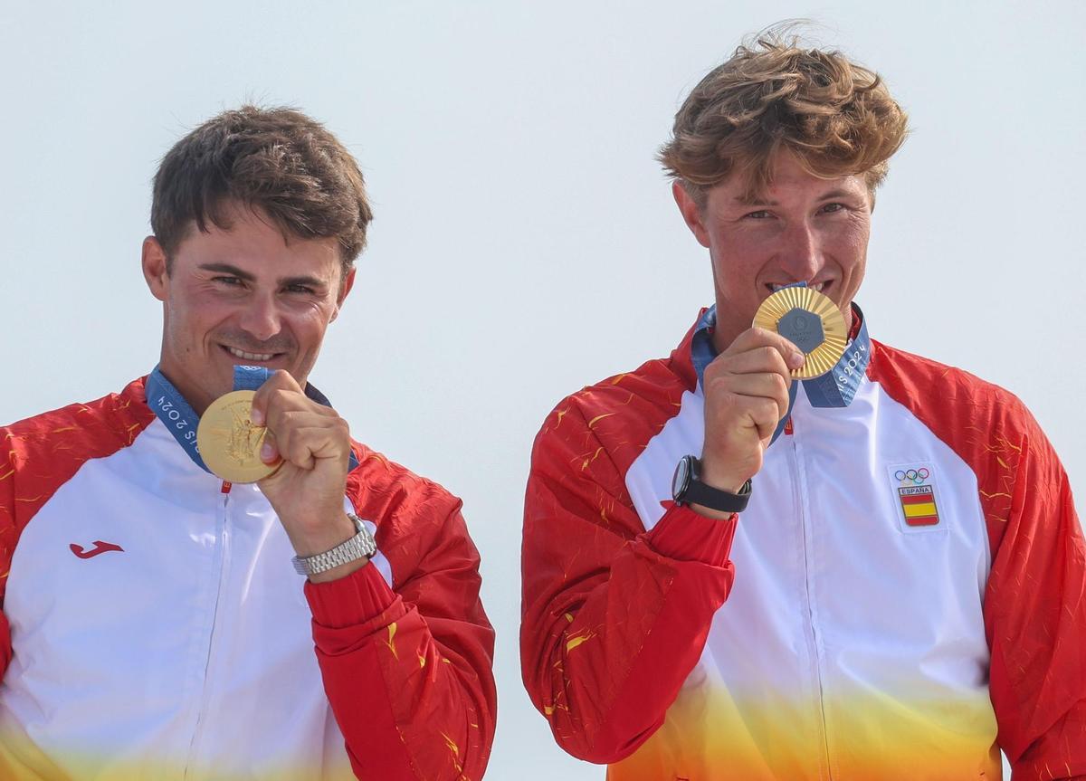 Oro de Diego Botín y Florian Trittel en Vela.jpg