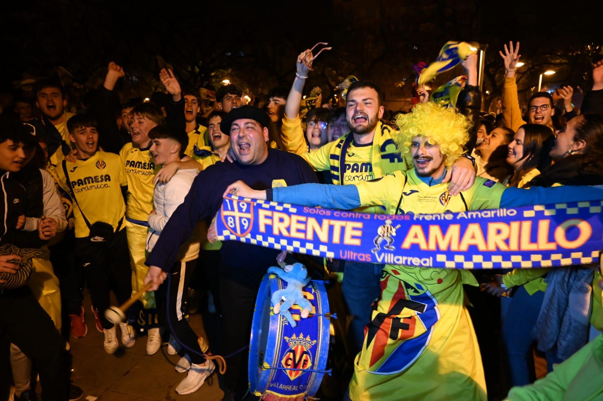 GALERÍA | Así ha vivido Vila-real el épico pase a semifinales