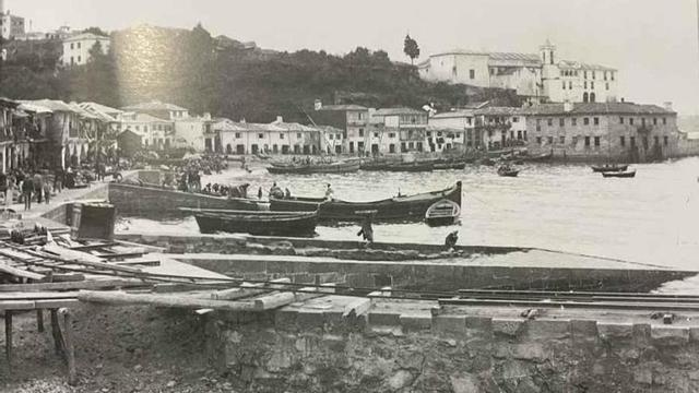Berbés, en el siglo XIX, publicada en “Facedores de imaxes”. | // ARCHIVO PACHECO